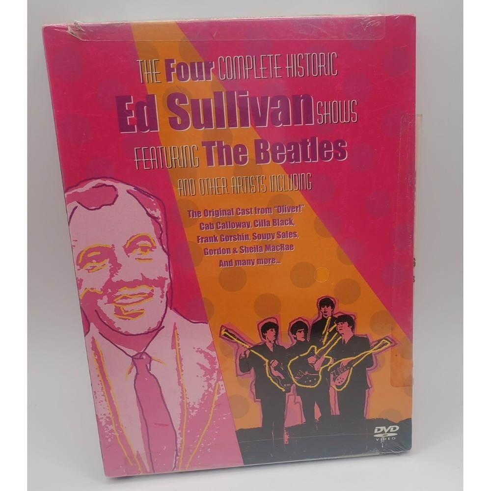 Beatles - Ed Sullivan Presents the Beatles: 4 Complete Shows (2-DVD) Sealed!
